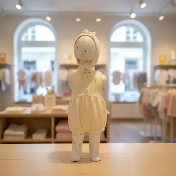 Producto - Maniquie Carton Bebe Ropa Infantil Con Cabeza