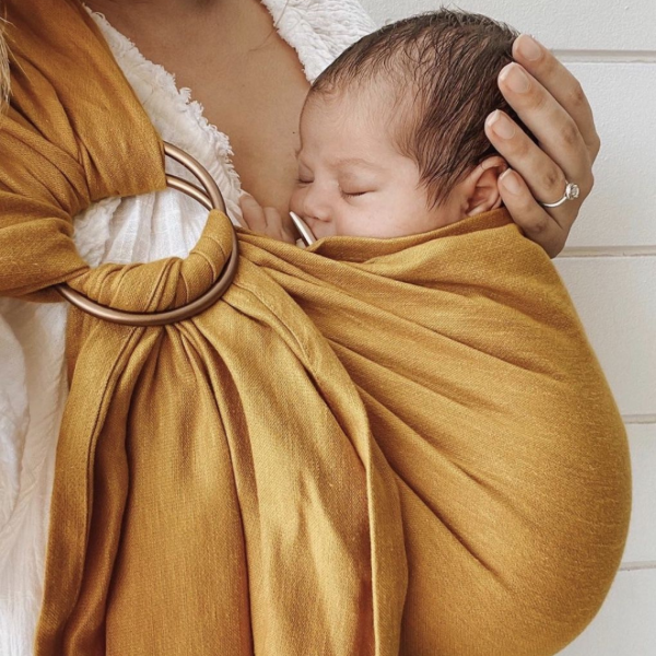 Producto - Bandolera Canela / Doradas