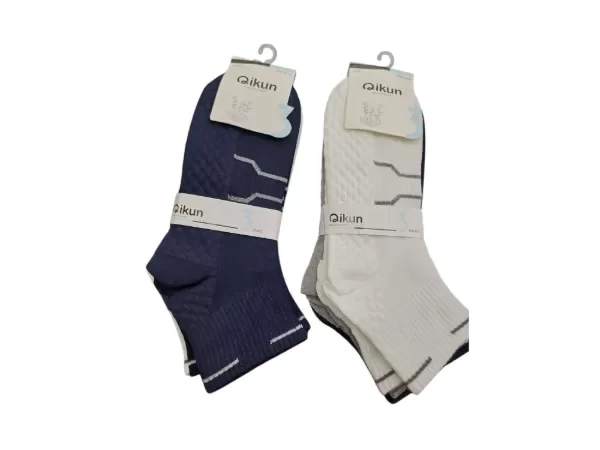 Producto - LL145 - Quikun - Soquete Alto Hombre Algodón x Docena - 1