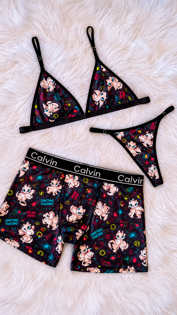 Producto - Conjunto boxer corpiño y tanga Chimuelo y luminosa - 0