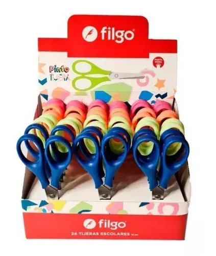 Producto - TIJERA ESCOLAR FILGO - PINTO
