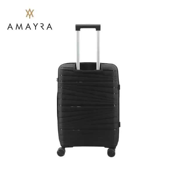 Producto - SET POR DOS VALIJAS 20" 24" PP NEGRA AMAYRA 67.8013N - 4