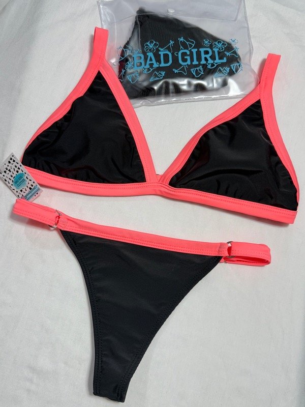 Producto - BICOLOR  NEGRO/CORAL 8038