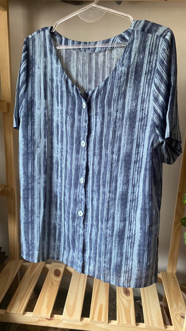 Camisa lines blue