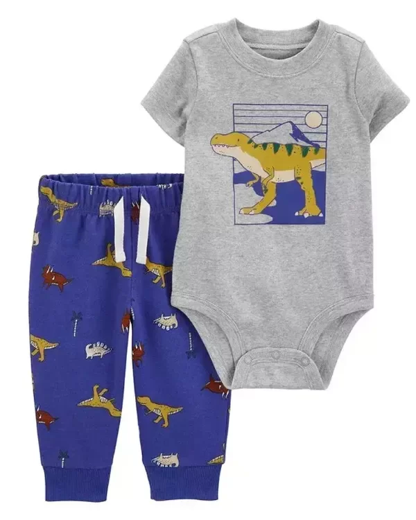 Producto - Conjunto Carter's  2 piezas dinos