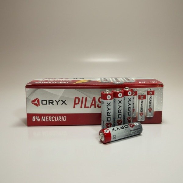 Producto - SET DE DOS PILAS AA ORYX