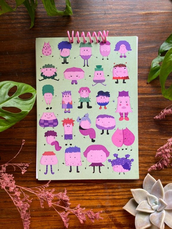 Producto - Libreta LISA Monstruitos verde