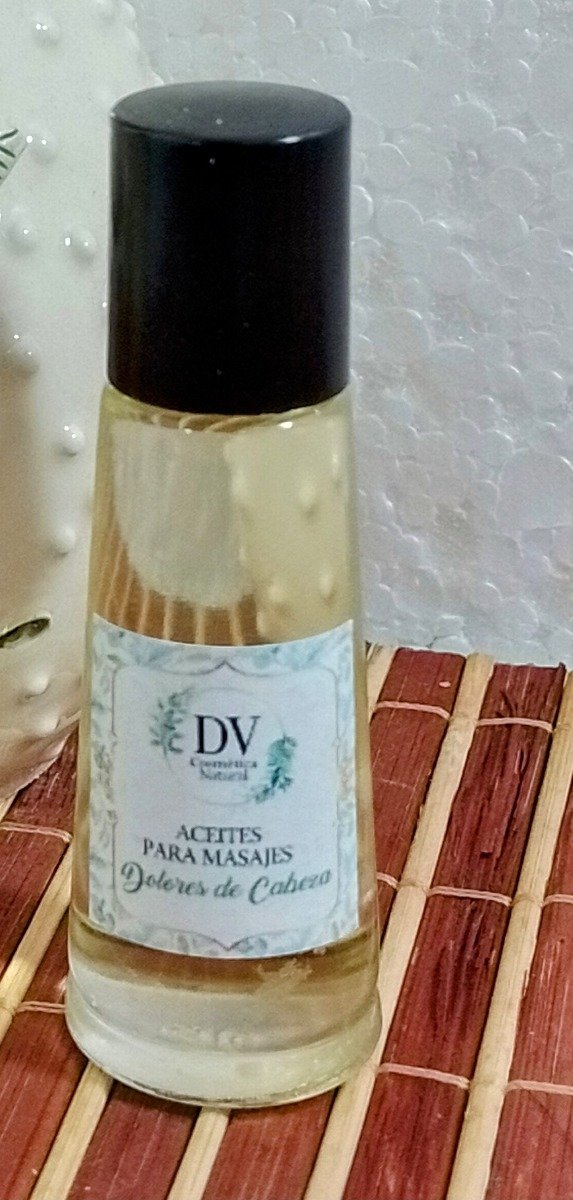 Producto - ACEITE PARA DOLORES DE CABEZA, CEFALEAS Y MIGRAÑAS DE 10 CC