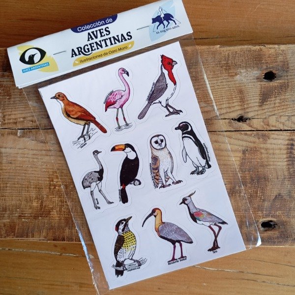 Producto - Stickers "Aves Argentinas" II