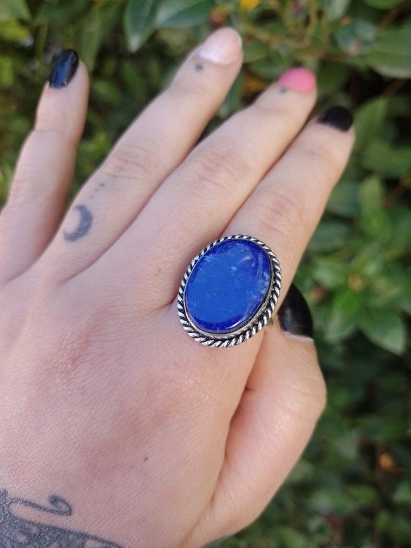 Producto - Anilo de Lapislazuli regulable