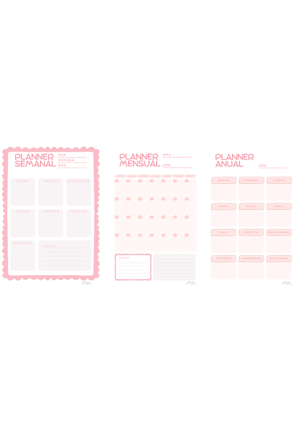 Producto - Planner Semanal, Mensual y Anual - 3