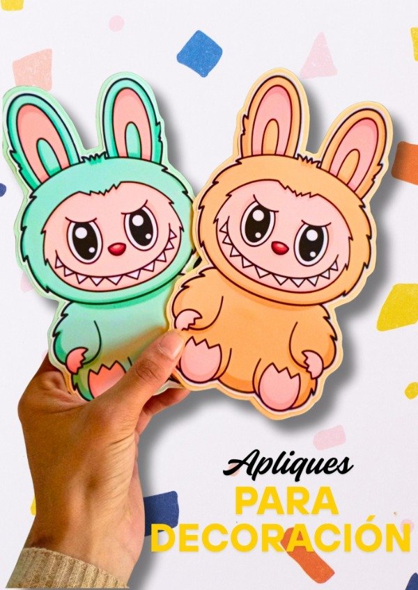 Producto - Labubu 20 cm - Apliques para decoración