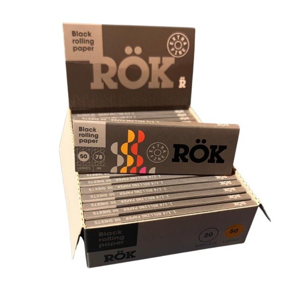 Producto - PAPEL ROK DARK 1 1/4 CAJA X 20 UNIDADES