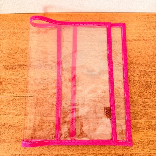 Producto - FUNDA para CUADERNO con tapa de 19,5cm x 24,5cm FUCSIA