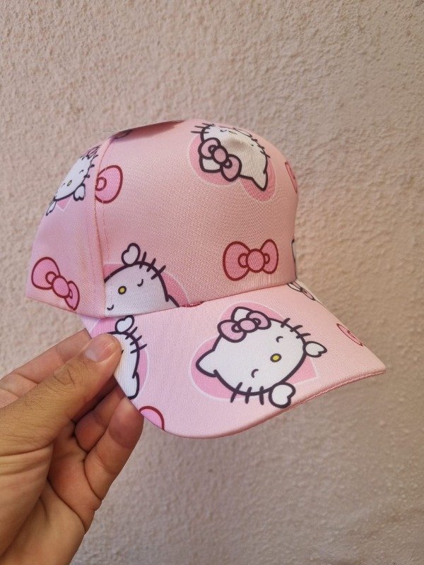 Producto - Gorra KITTY ROSA NIÑOS