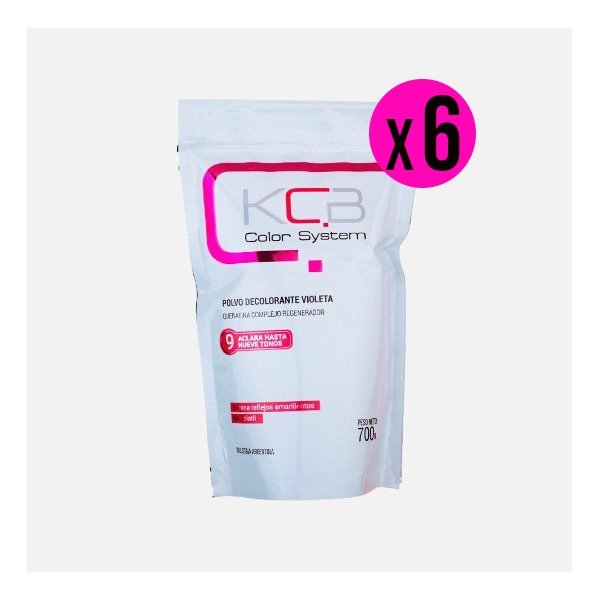 Producto - KCB Polvo Decolorante 700gr. x6 Unidades