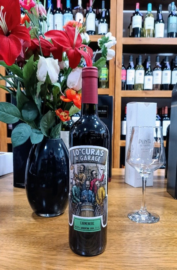 Producto - Locuras de Garage Carmenere Bodega Villa Borjas