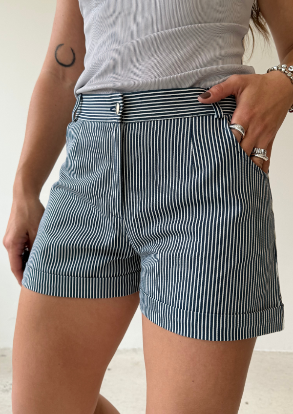 Producto - Short VIGO - Negro/Blanco