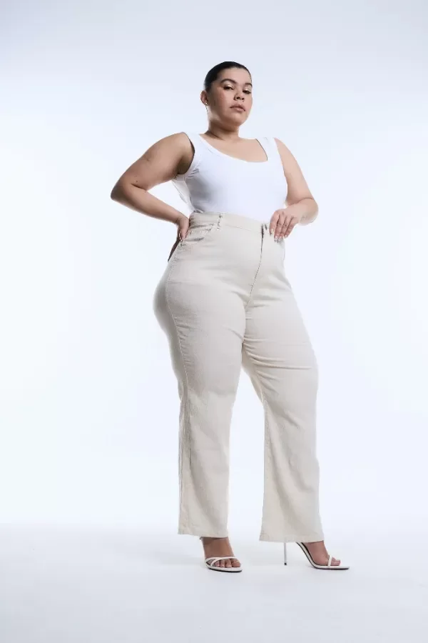 Producto - Jean recto Aurestel - lino denim elastizado