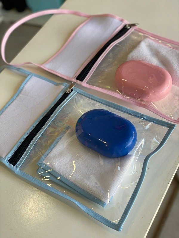 Producto - SET DE HIGIENE + JABONERA