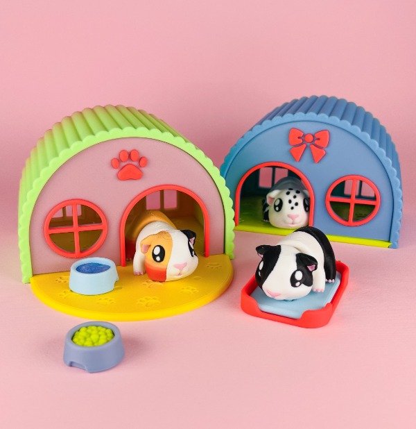 Producto - Juguete set Hamsters con casita