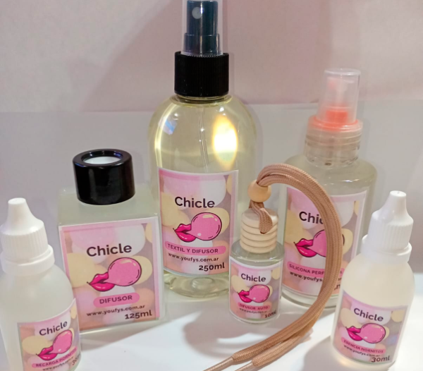 Producto - Día del amigo - Textil x5 250ml + difusor auto 10ml colgante x5 unidades