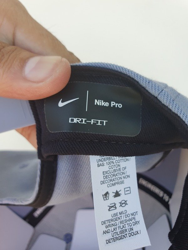Nike pro light grey snapback talla adulto — imagen 5