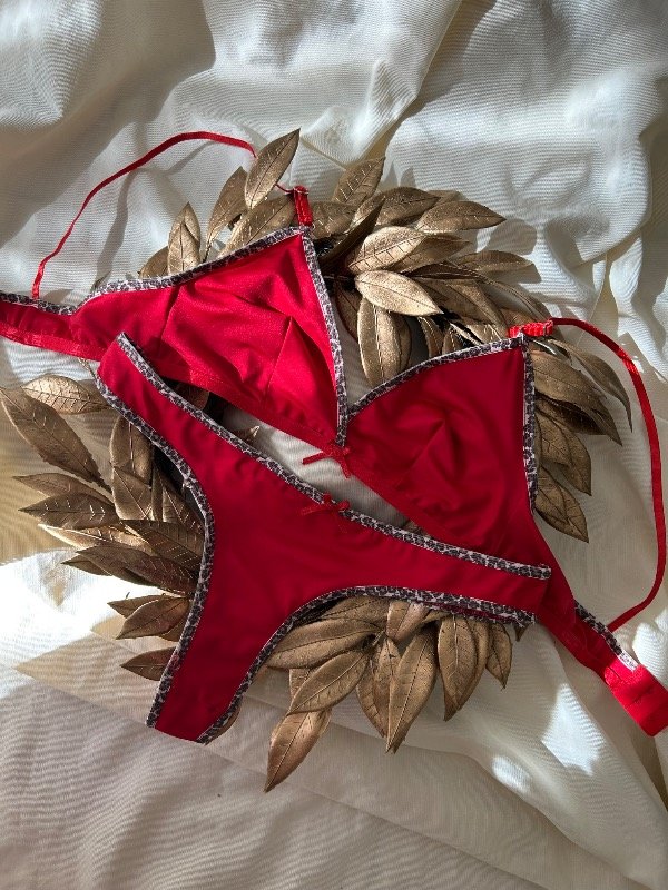 Producto - Conjunto Alfreda Rojo