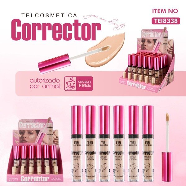 Producto - CORRECTOR LÍQUIDO TAPA ROSA - TEI