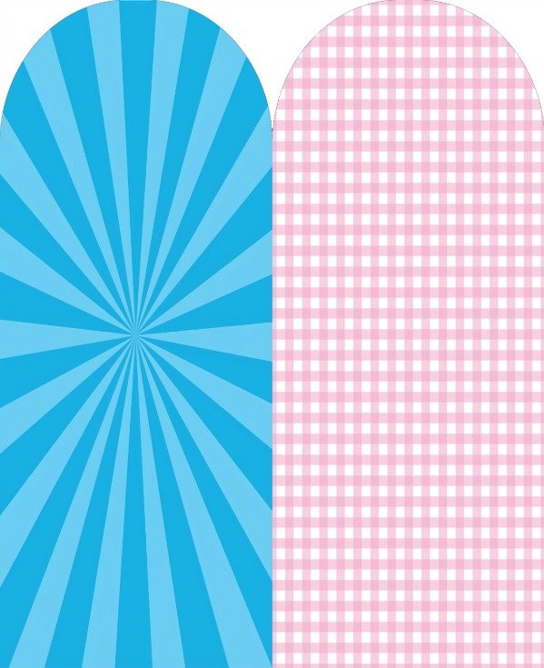 Producto - CELESTE/ROSACUADRILLE