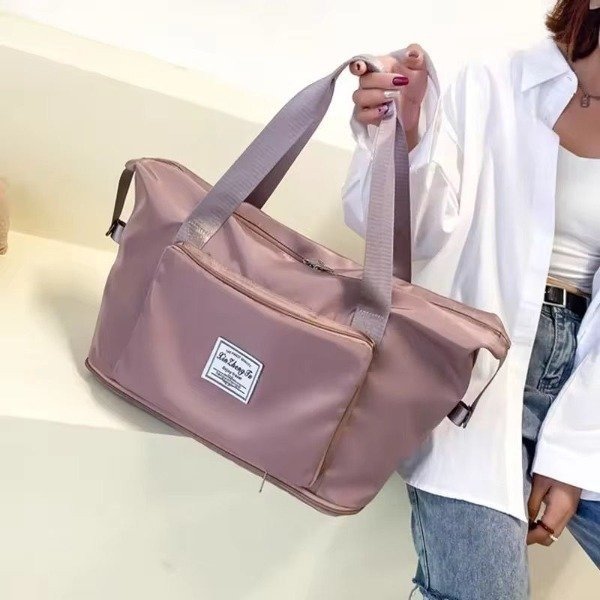 Producto - BOLSO EXTENSIBLE - ROSA VIEJO