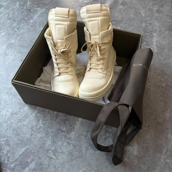 Producto - Zapas Rick Owens Crema