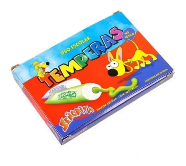 Producto - Tempera X10 Señorita