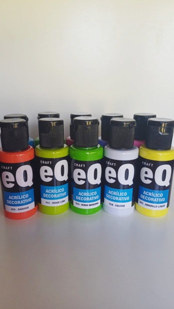 Producto - Acrilicos decorativos EQ x 10 unidades