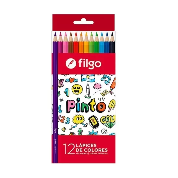 Producto - Lápices de colores Filgo x12