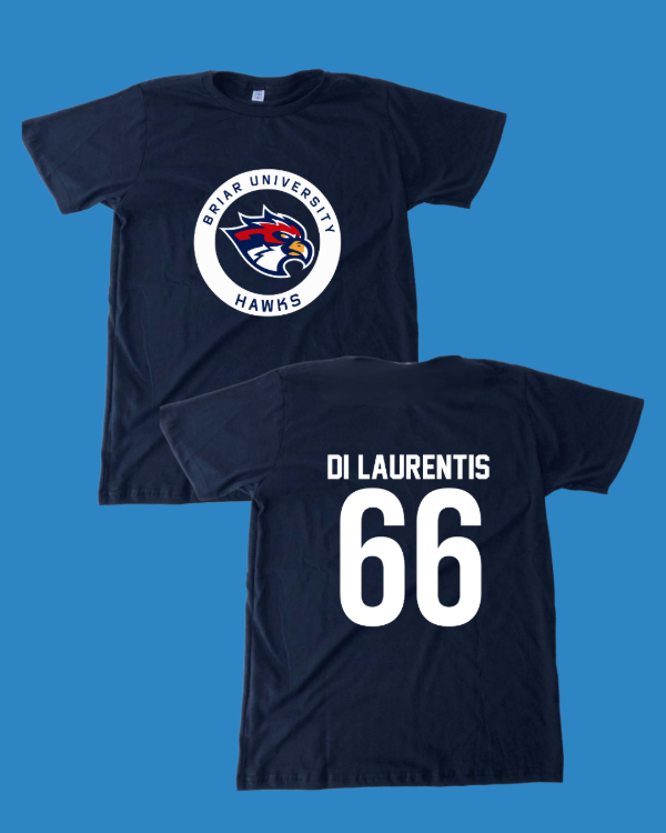 Remera Di Laurentis - Off Campus (Doble Estampa)