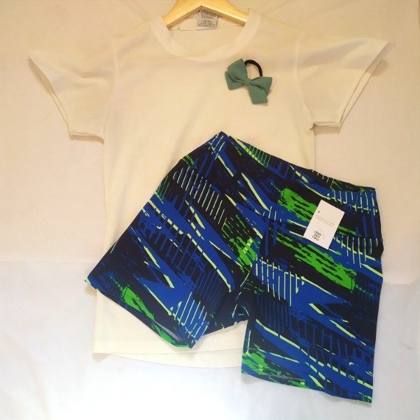 Producto - Calza corta azul  t.2