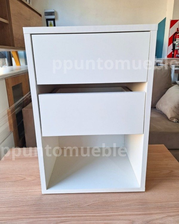 Producto - MESA DE LUZ CON DOS CAJONES