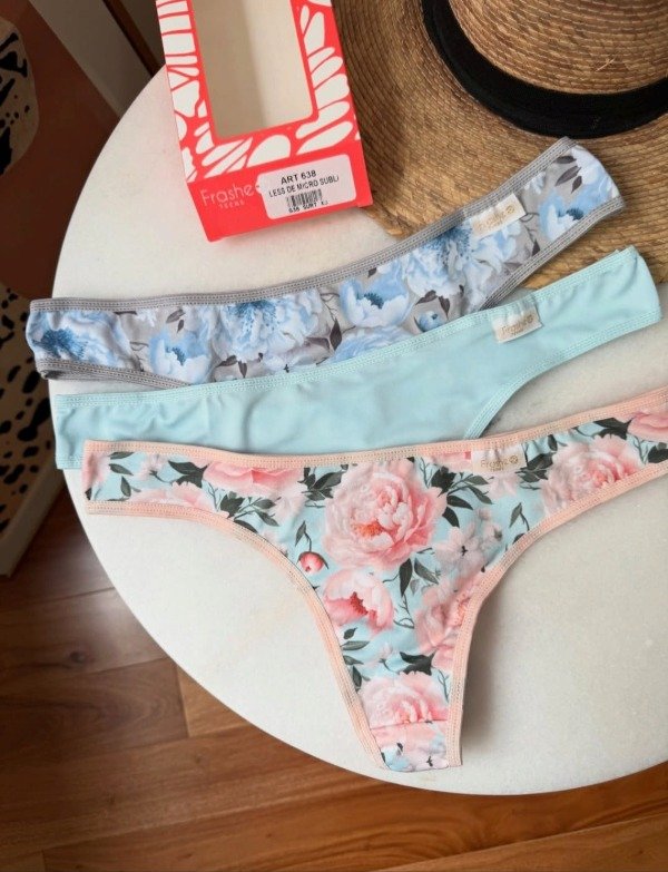 Producto - Less Lycra Flores Frashe x3