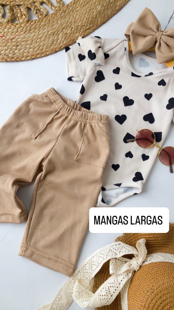 Producto - Trío wafle - LOVE PRINT / MANGAS LARGAS