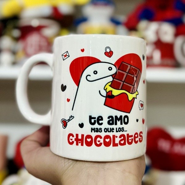 Producto - Taza TE AMO MAS QUE LOS CHOCOLATES