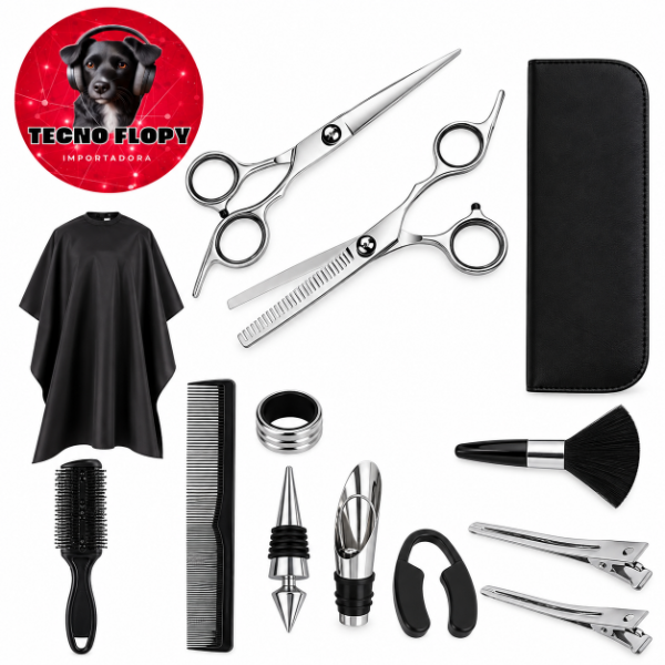 Producto - kit de tijeras profesionales peluqueria 423