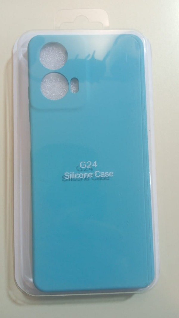 Producto - Funda Silicone Case Aqua para Moto G24 - G24 Power