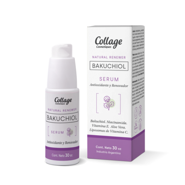 Producto - SERUM BAKUCHIOL 30ml - Collage