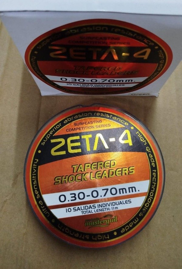 Producto - CHICOTES ZETA-4 0.30-0.70MM TRANSPARENTE