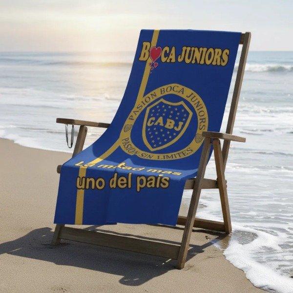 Producto - Toallón Playero Infantil Disney de Algodón "Boca la Mitad + 1"