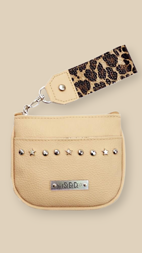 Producto - 2 EN 1 TARJETERO + LLAVERO JUNO NUDE