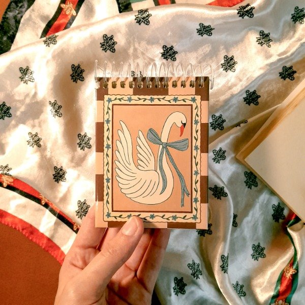 Producto - Libreta a7 - "Cisne"