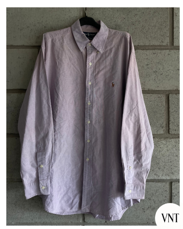 Producto - Camisa Oversize Lila - Ralph Lauren