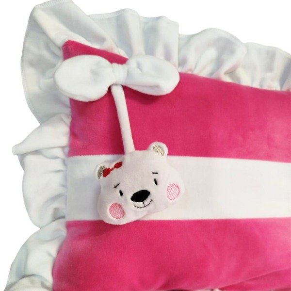 Producto - Set de Chichoneras Plush para Cuna Colecho Moises Rumi - 4
